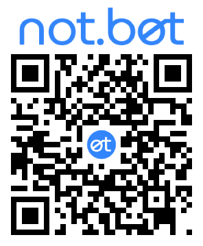 QR Code sticker example